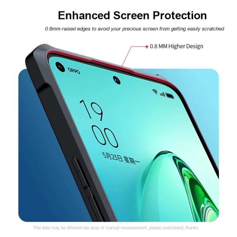 Cover Oppo Reno 8 Gennemsigtig Hybrid