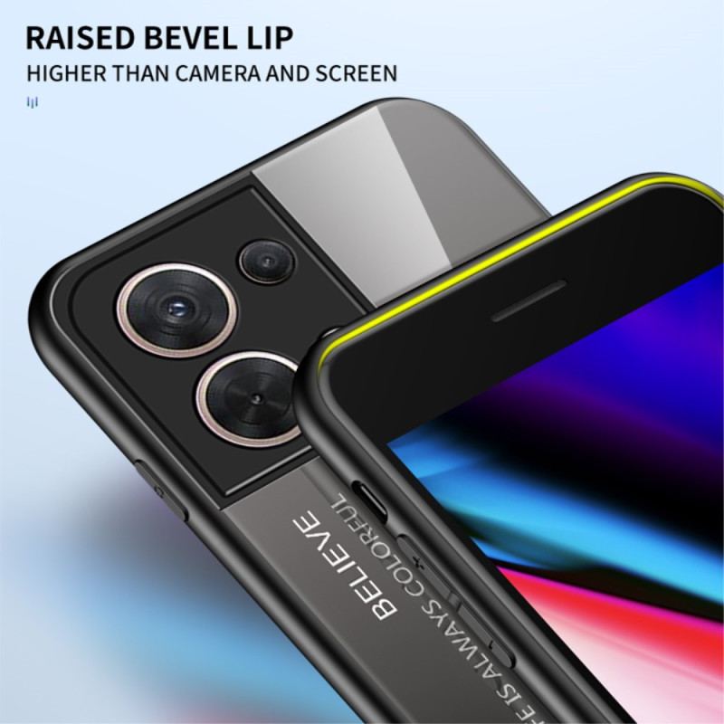 Cover Oppo Reno 8 Hærdet Glas Hej