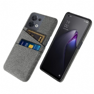 Cover Oppo Reno 8 Kortholder Klud