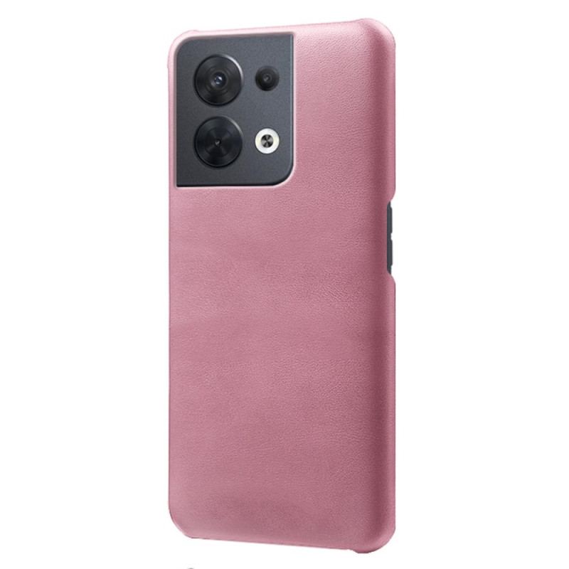 Cover Oppo Reno 8 Læder Effekt