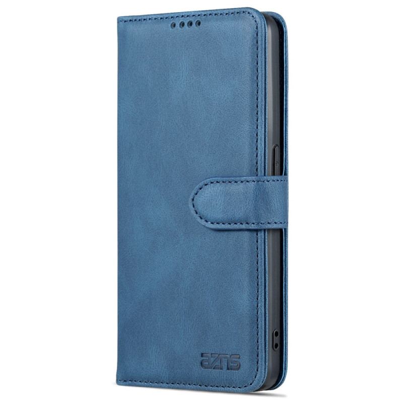 Flip Cover Oppo Reno 8 Azns Vintage Lædereffekt