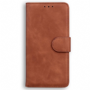 Flip Cover Oppo Reno 8 Couture Lædereffekt