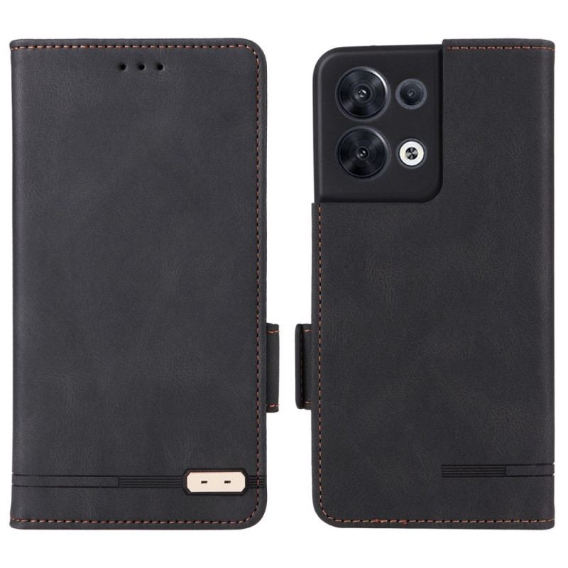 Flip Cover Oppo Reno 8 Subtil Elegance