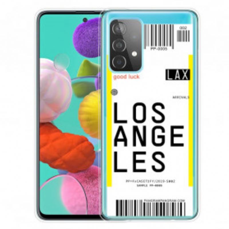 Cover Samsung Galaxy A32 Boardingkort Til Los Angeles