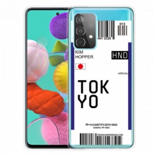 Cover Samsung Galaxy A32 Boardingkort Til Tokyo