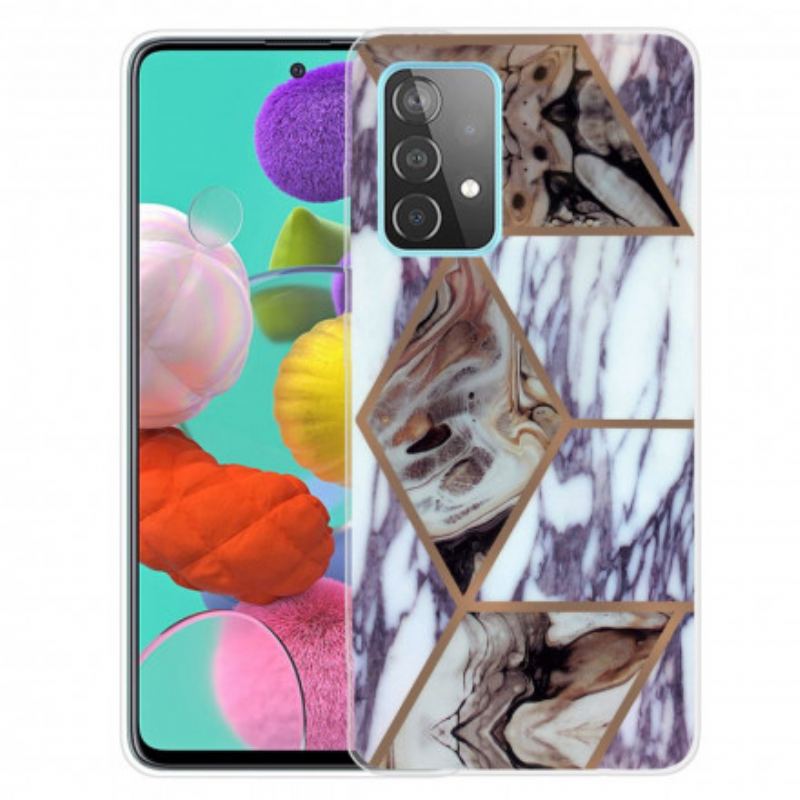 Cover Samsung Galaxy A32 Decline Geometrisk Marmor