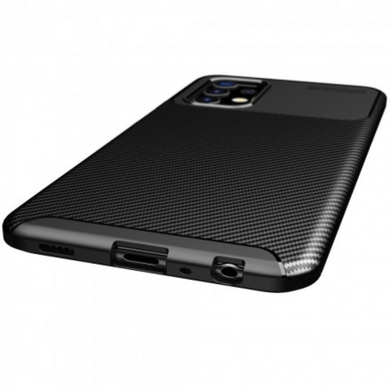 Cover Samsung Galaxy A32 Fleksibel Kulfibertekstur