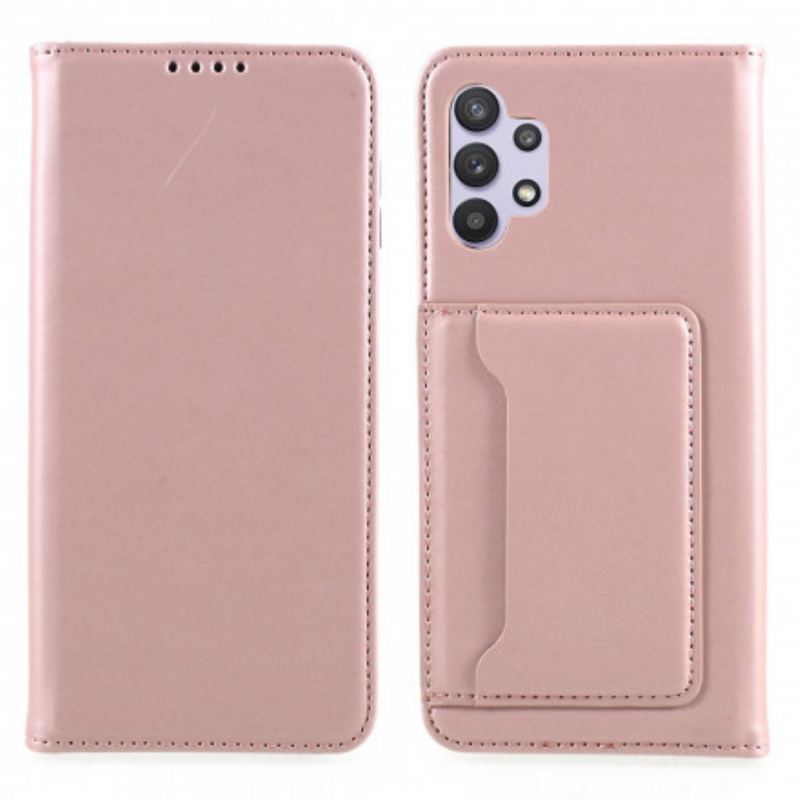 Cover Samsung Galaxy A32 Flip Cover Kortholder Stativ