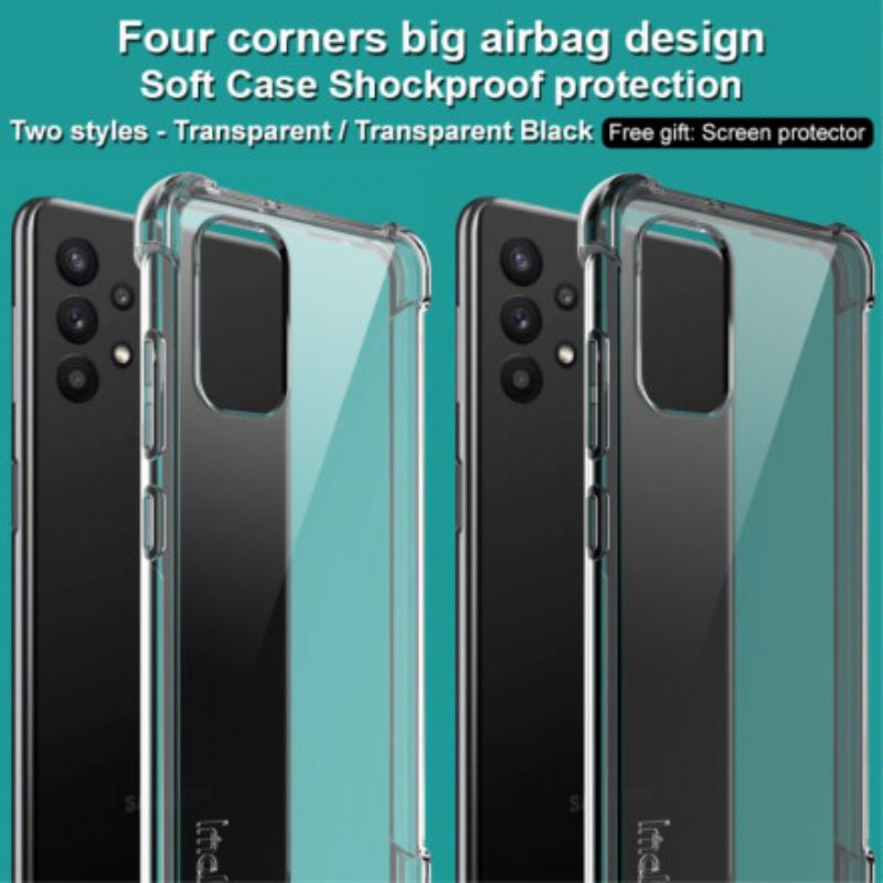 Cover Samsung Galaxy A32 Gennemsigtig Silkeblød Imak