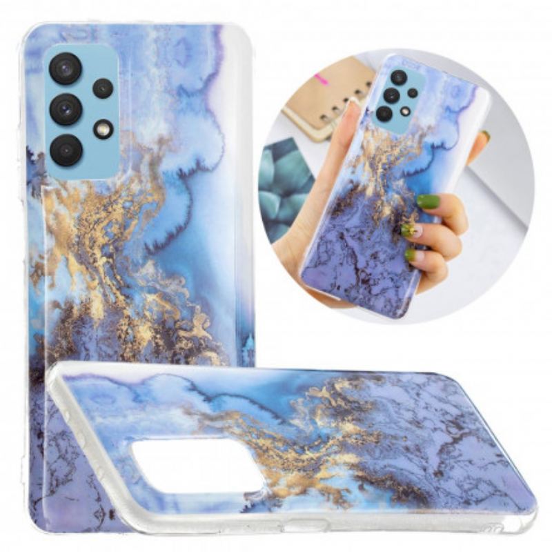 Cover Samsung Galaxy A32 Klassisk Marmor