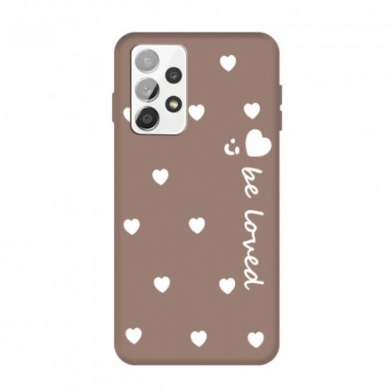 Cover Samsung Galaxy A32 Silikone Heart Be Loved