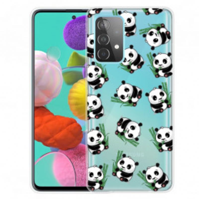 Cover Samsung Galaxy A32 Små Pandaer