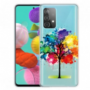 Cover Samsung Galaxy A32 Sømløst Akvareltræ