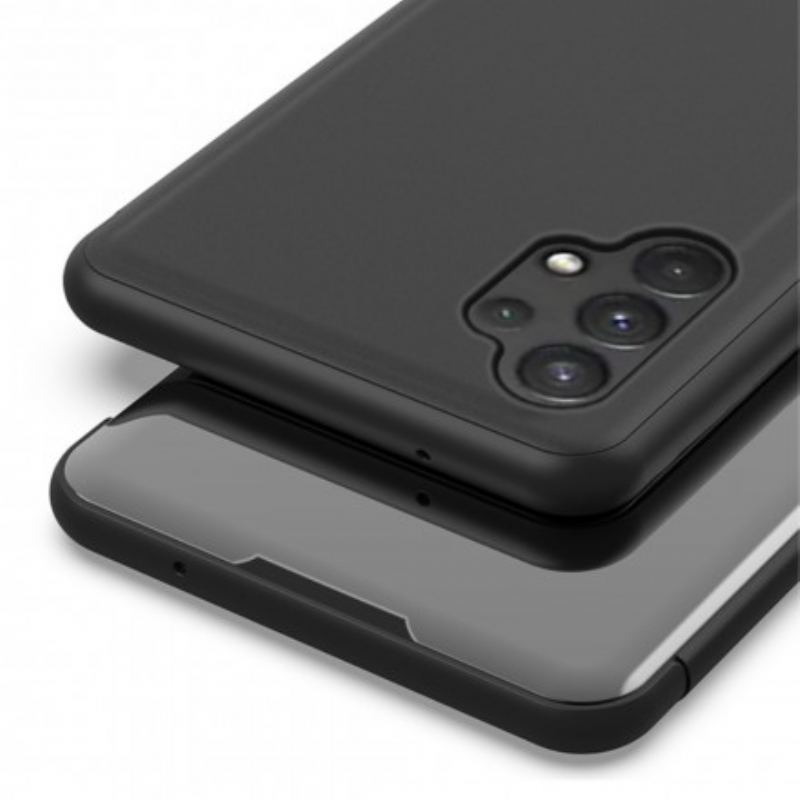 Cover Samsung Galaxy A32 Spejl Og Kunstlæder