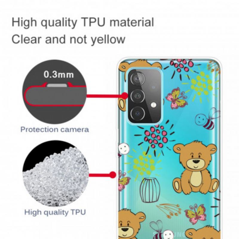 Cover Samsung Galaxy A32 Teddy Bears Top