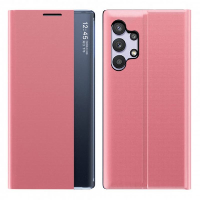 Cover Samsung Galaxy A32 Tekstureret Lædereffekt