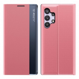 Cover Samsung Galaxy A32 Tekstureret Lædereffekt