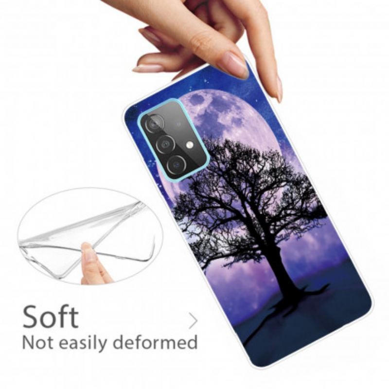 Cover Samsung Galaxy A32 Træ Og Måne