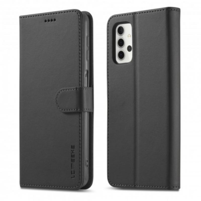 Flip Cover Samsung Galaxy A32 Lc.imeeke Lædereffekt