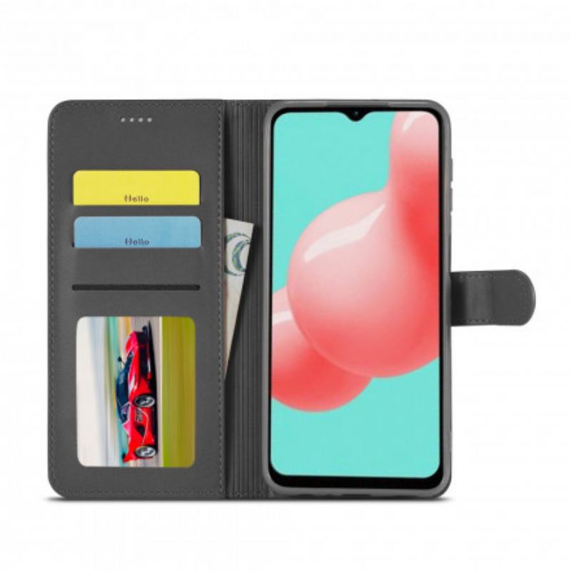 Flip Cover Samsung Galaxy A32 Lc.imeeke Lædereffekt