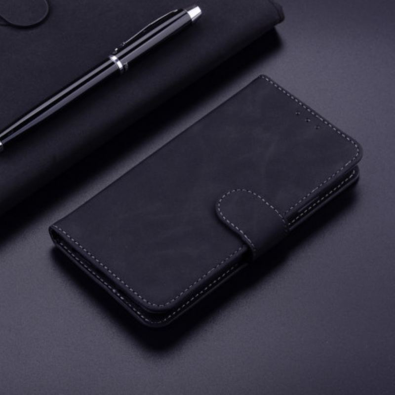 Flip Cover Samsung Galaxy A32 Monokrom Lædereffekt