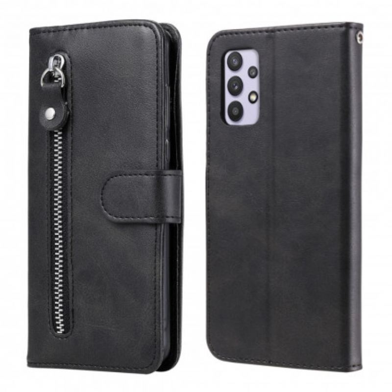 Flip Cover Samsung Galaxy A32 Vintage Møntpung