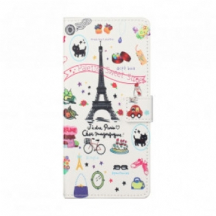 Læder Cover Samsung Galaxy A32 Jeg Elsker Paris
