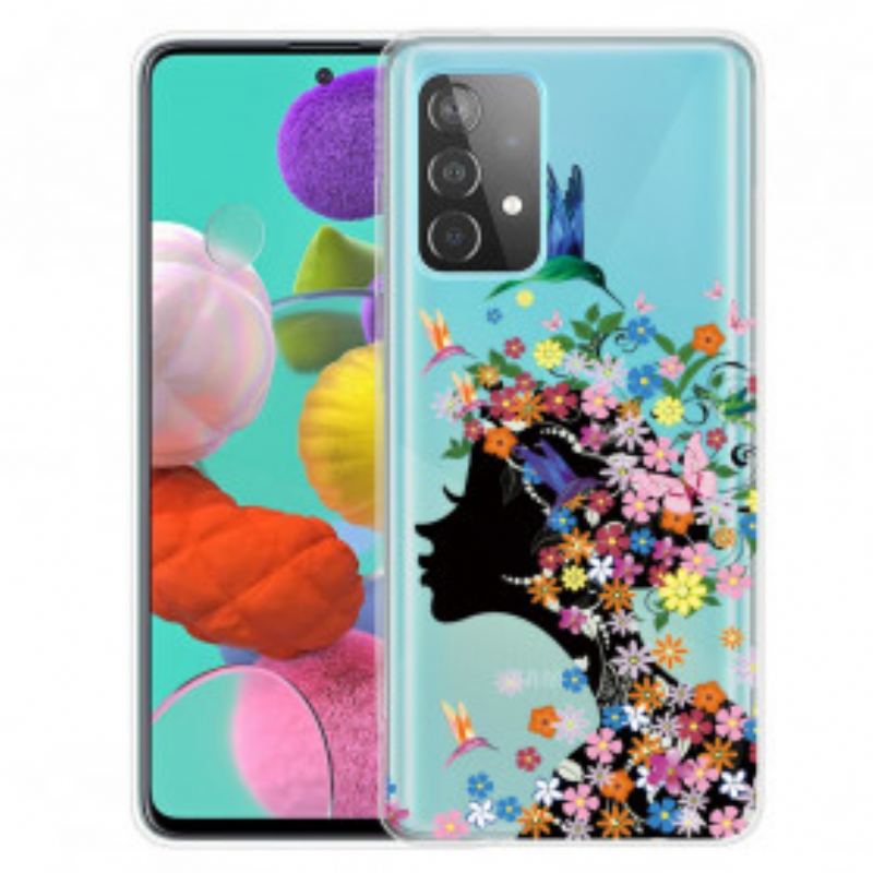 Mobilcover Samsung Galaxy A32 Smukt Blomsterhoved