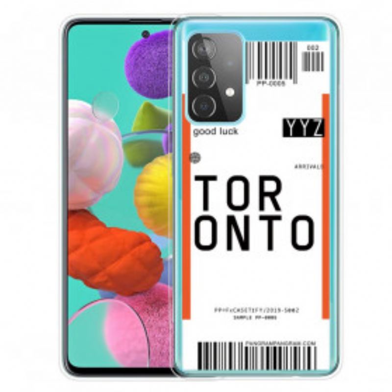 Mobilcover Samsung Galaxy A32 Toronto Boardingkort