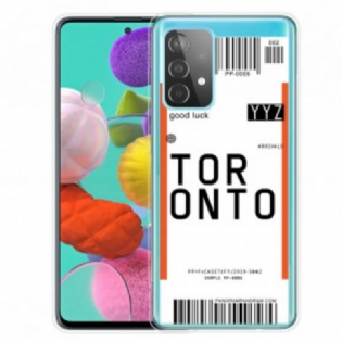 Mobilcover Samsung Galaxy A32 Toronto Boardingkort