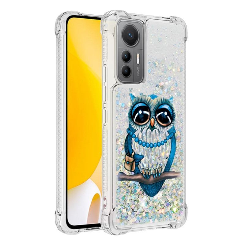 Cover Xiaomi 12 Lite Pailletter Miss Owl