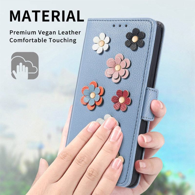 Flip Cover Xiaomi 12 Lite 3d Blomster