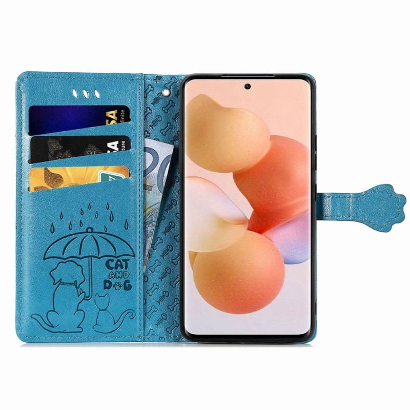 Flip Cover Xiaomi 12 Lite Animerede Dyr