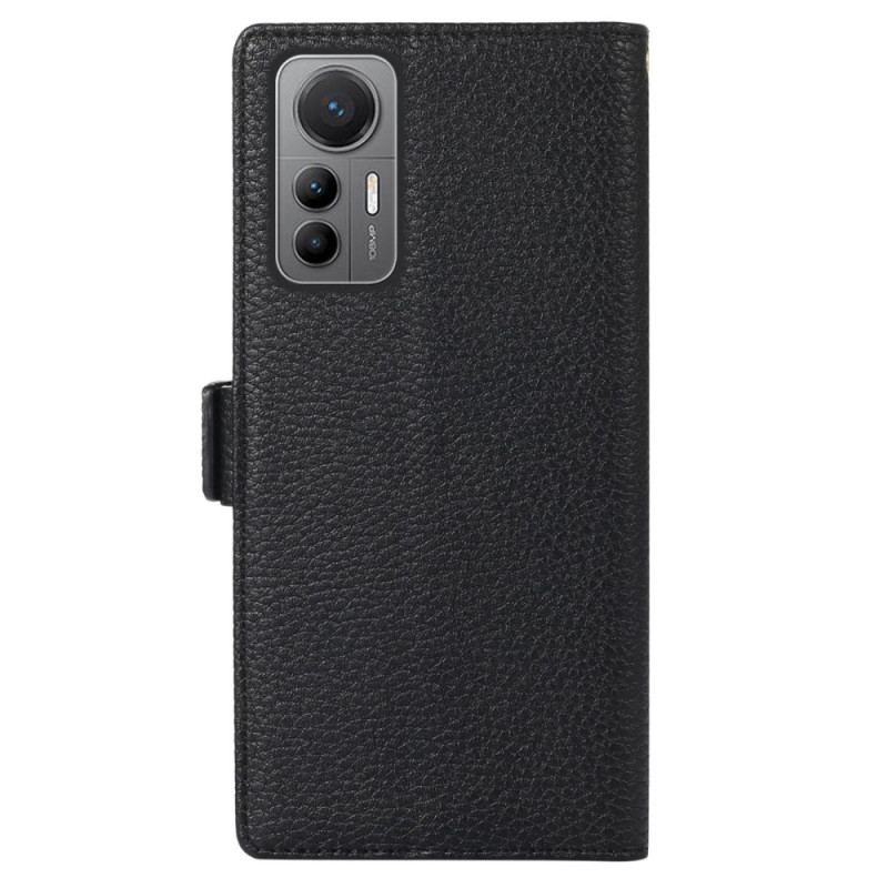 Flip Cover Xiaomi 12 Lite Punge Etui Aftagelig Pung Og Snor