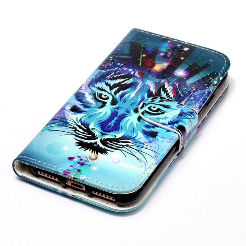 Flip Cover Xiaomi 12 Lite Tiger Med Snor