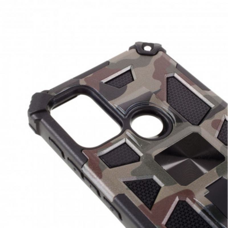 Cover Moto G30 / G10 Camouflage Aftagelig Støtte