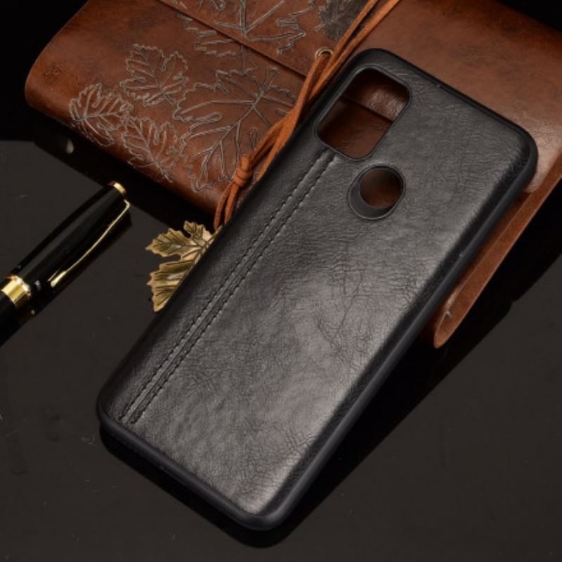 Cover Moto G30 / G10 Couture Lædereffekt