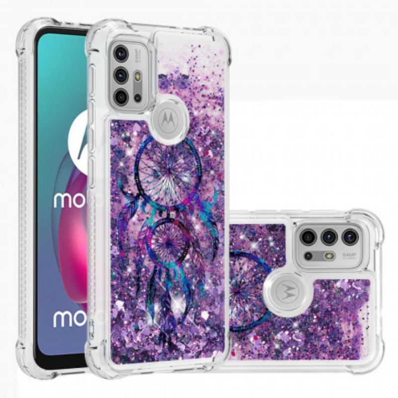 Cover Moto G30 / G10 Glitter Drømmefanger