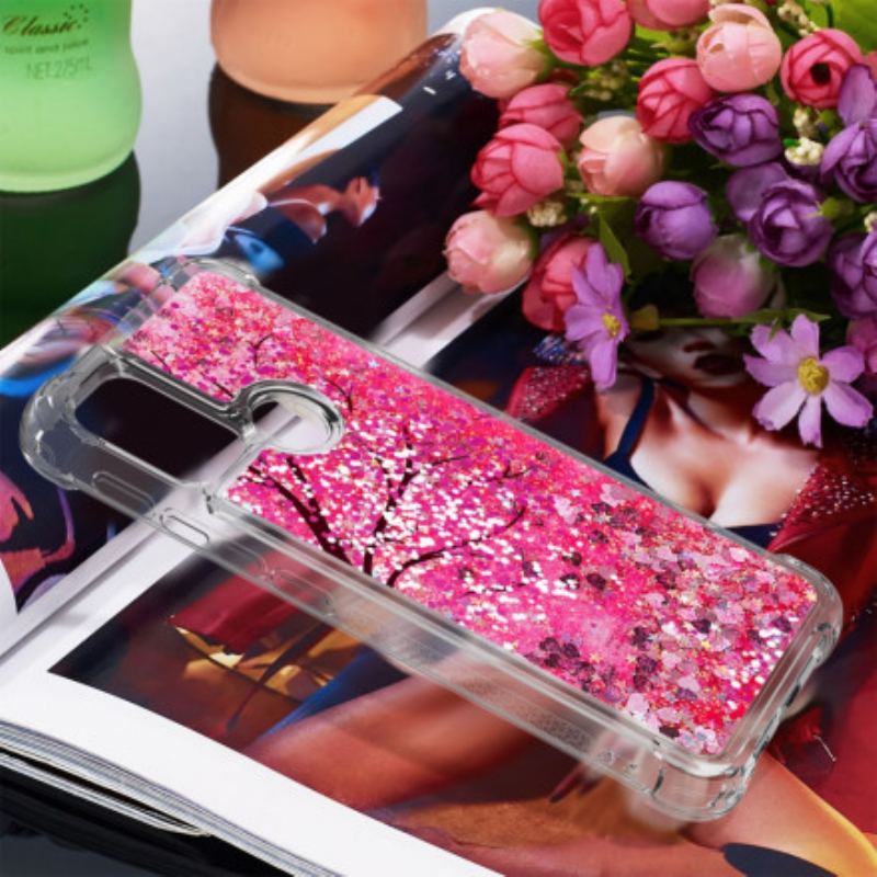 Cover Moto G30 / G10 Glitter Træ