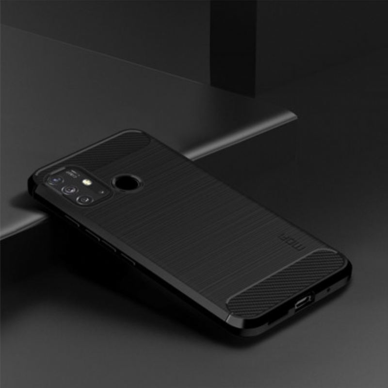 Cover Moto G30 / G10 Mofi Børstet Kulfiber