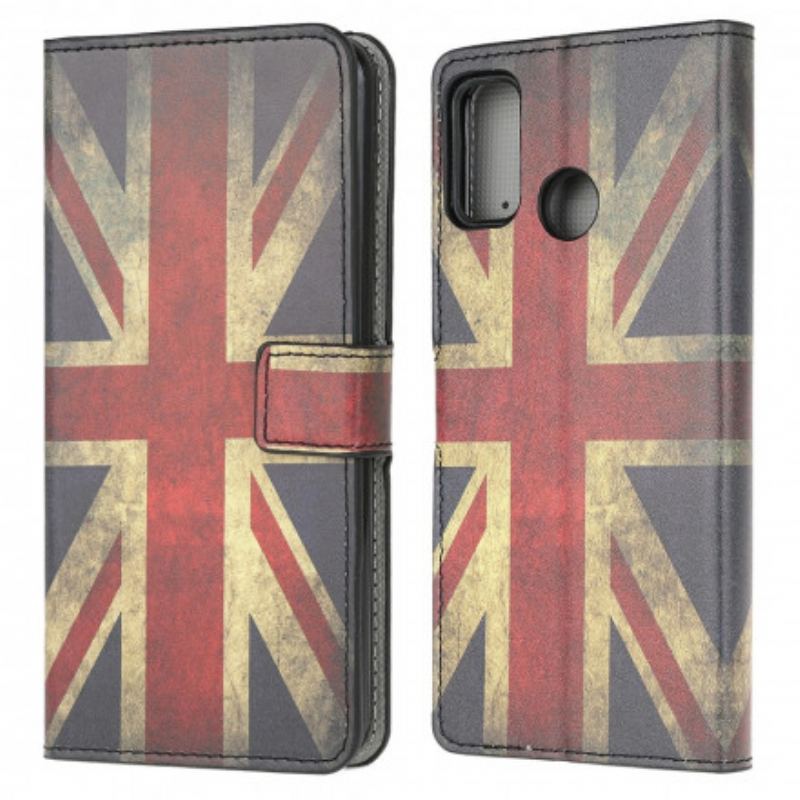 Flip Cover Moto G30 / G10 England Flag