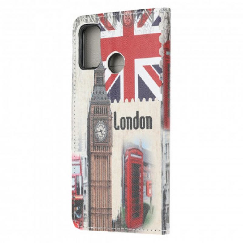 Flip Cover Moto G30 / G10 London Liv