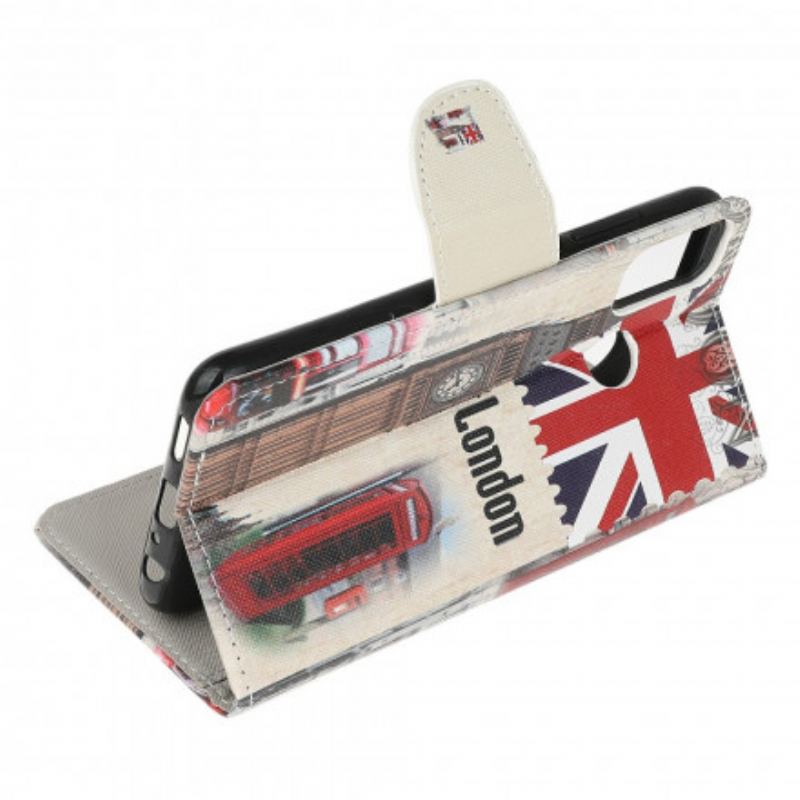 Flip Cover Moto G30 / G10 London Liv