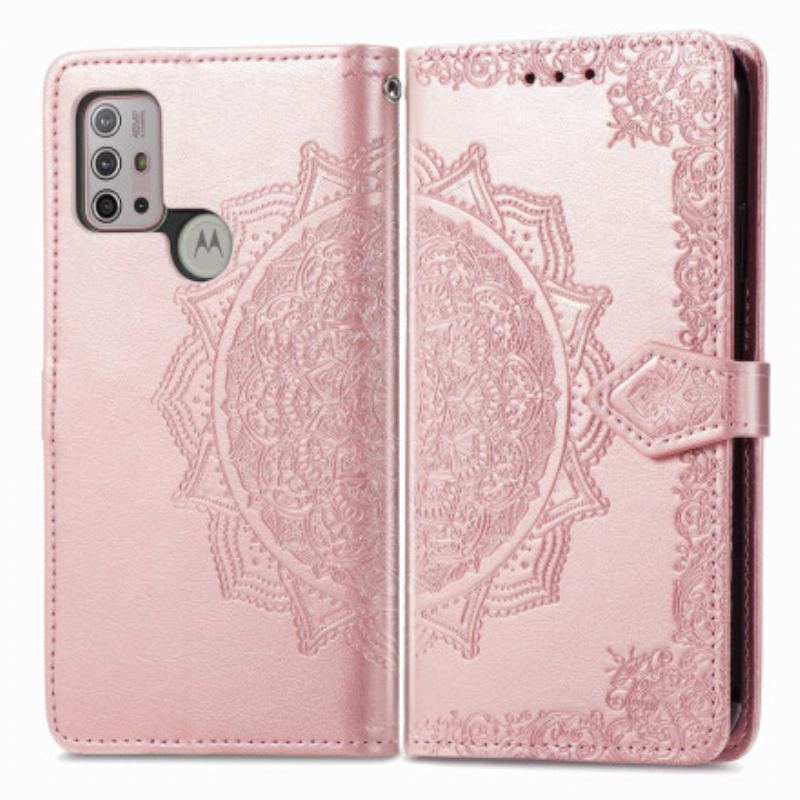 Flip Cover Moto G30 / G10 Mandala Middelalder