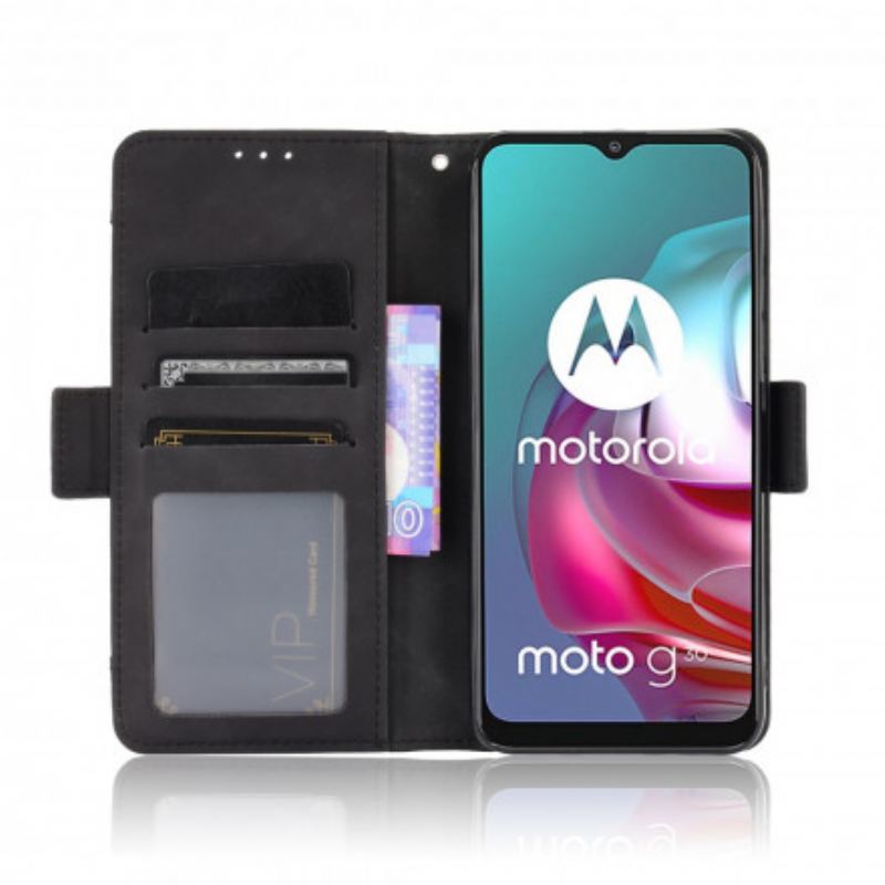 Flip Cover Moto G30 / G10 Multi-card Premier Class