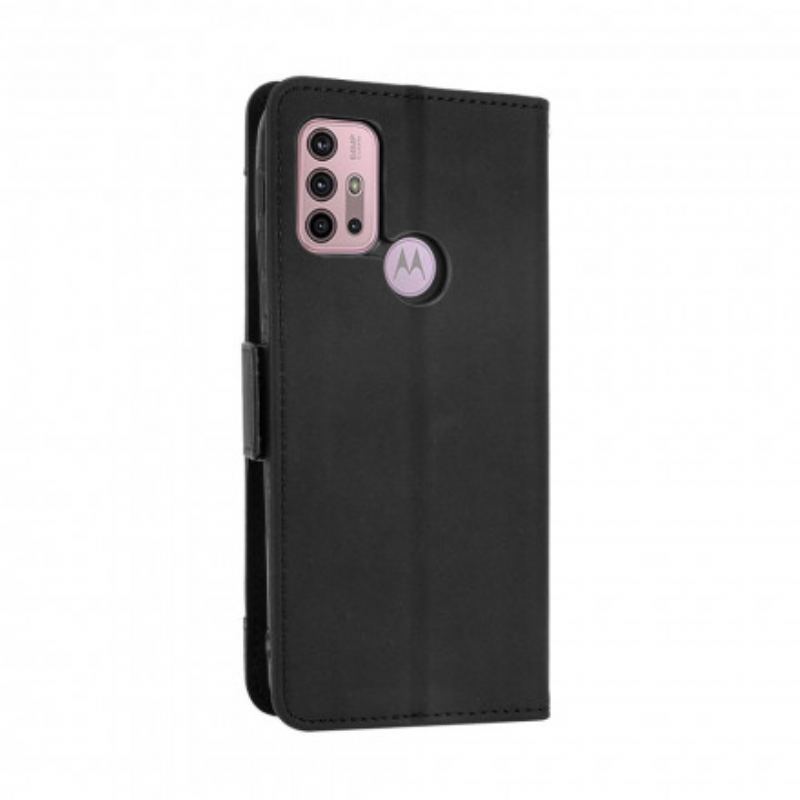 Flip Cover Moto G30 / G10 Multi-card Premier Class