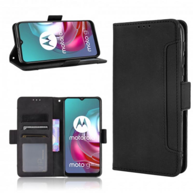 Flip Cover Moto G30 / G10 Multi-card Premier Class