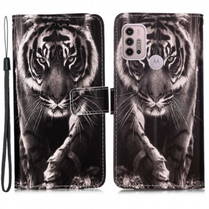 Flip Cover Moto G30 / G10 Nattiger