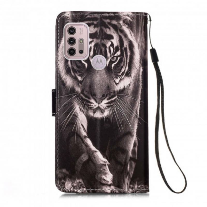 Flip Cover Moto G30 / G10 Nattiger