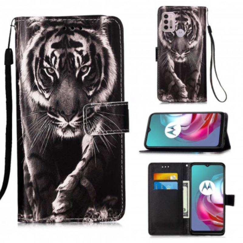 Flip Cover Moto G30 / G10 Nattiger